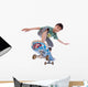 Boy Skateboarding