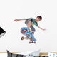Boy Skateboarding