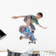Boy Skateboarding