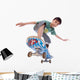 Boy Skateboarding