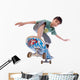Boy Skateboarding