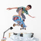 Boy Skateboarding