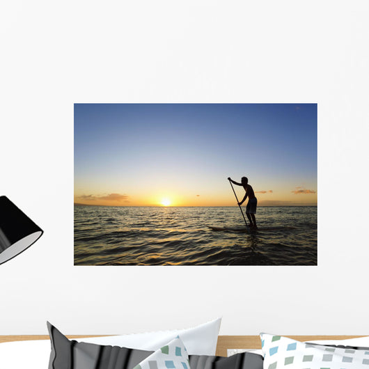 Hawaii Maui Wailea Stand Wall Decal 6