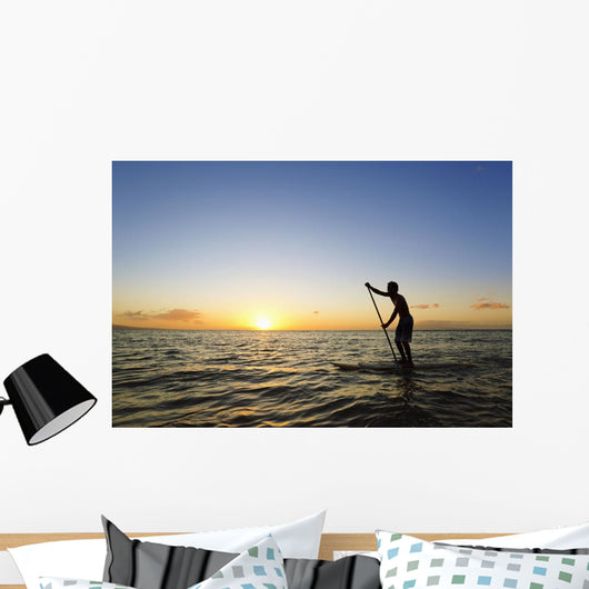 Hawaii Maui Wailea Stand Wall Decal 6