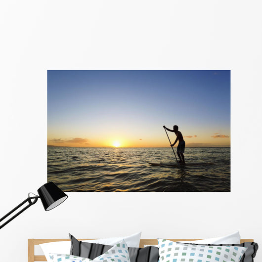 Hawaii Maui Wailea Stand Wall Decal 6