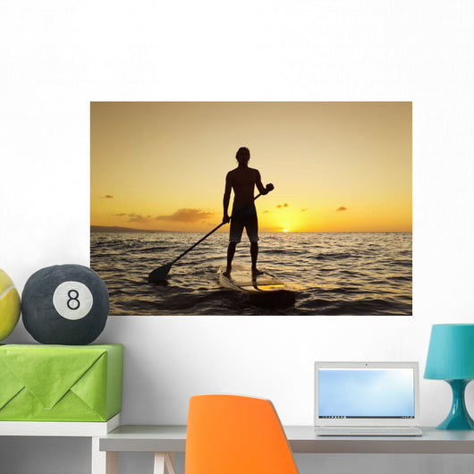 Hawaii Maui Wailea Stand Wall Decal 5