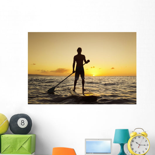 Hawaii Maui Wailea Stand Wall Decal 5