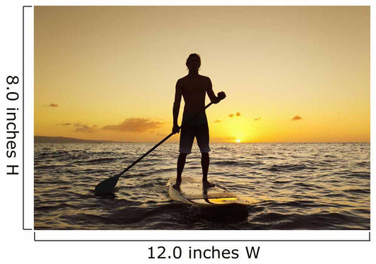 Hawaii Maui Wailea Stand Wall Decal 5