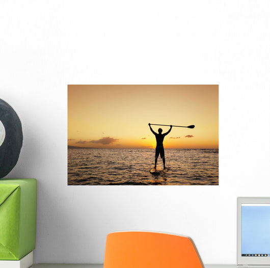 Hawaii Maui Wailea Stand Wall Decal 4