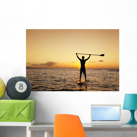 Hawaii Maui Wailea Stand Wall Decal 4