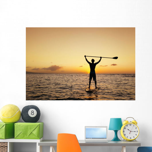 Hawaii Maui Wailea Stand Wall Decal 4