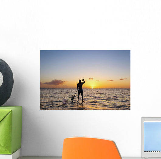 Hawaii Maui Wailea Stand Wall Decal 3