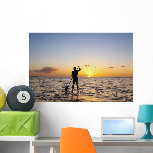 Hawaii Maui Wailea Stand Wall Decal 3