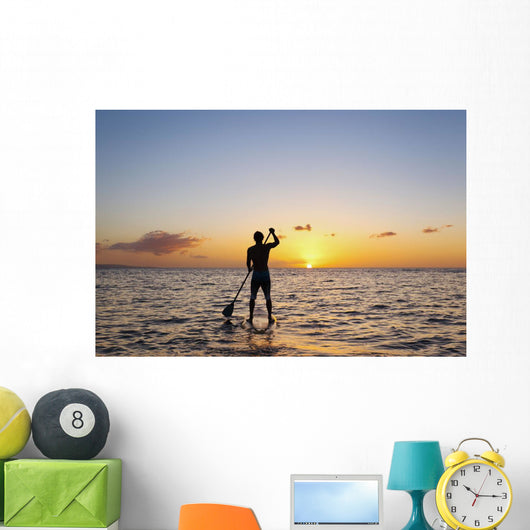Hawaii Maui Wailea Stand Wall Decal 3