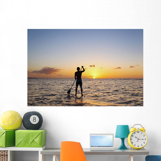 Hawaii Maui Wailea Stand Wall Decal 3