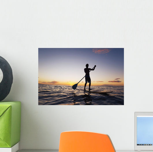 Hawaii Maui Wailea Stand Wall Decal 2