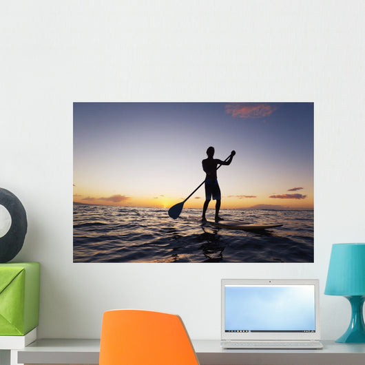 Hawaii Maui Wailea Stand Wall Decal 2