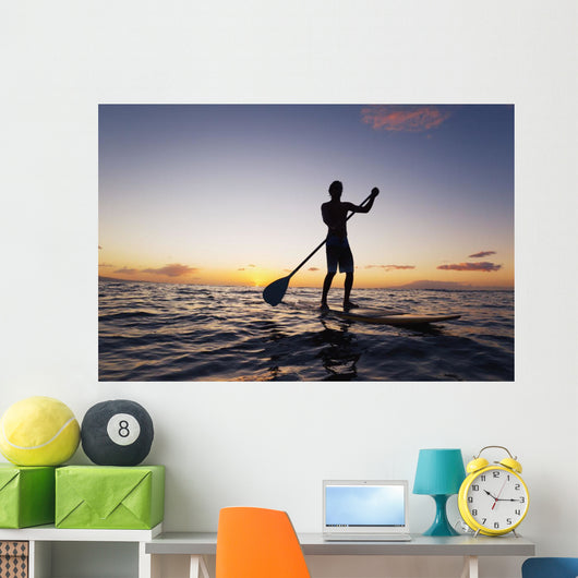 Hawaii Maui Wailea Stand Wall Decal 2