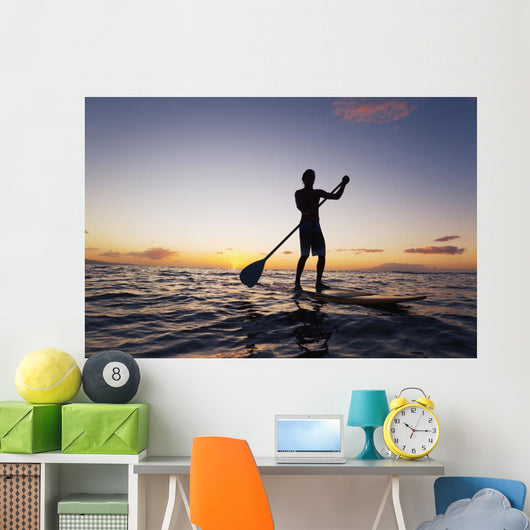 Hawaii Maui Wailea Stand Wall Decal 2