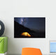 Illuminated Tent and Star Wall Decal 2