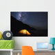 Illuminated Tent and Star Wall Decal 2