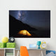 Illuminated Tent and Star Wall Decal 2