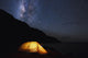 Illuminated Tent and Star Wall Decal 2