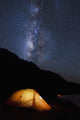 Illuminated Tent and Star Wall Decal 1