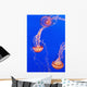California Monterey Three Orange Wall Decal 2