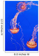 California Monterey Three Orange Wall Decal 2