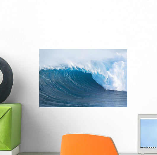 Hawaii Maui Peahi Giant Wall Decal 5