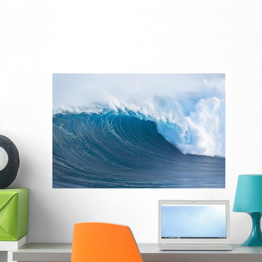 Hawaii Maui Peahi Giant Wall Decal 5