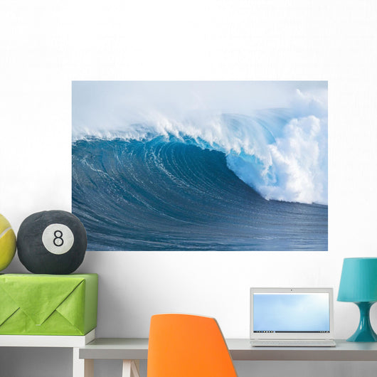 Hawaii Maui Peahi Giant Wall Decal 5