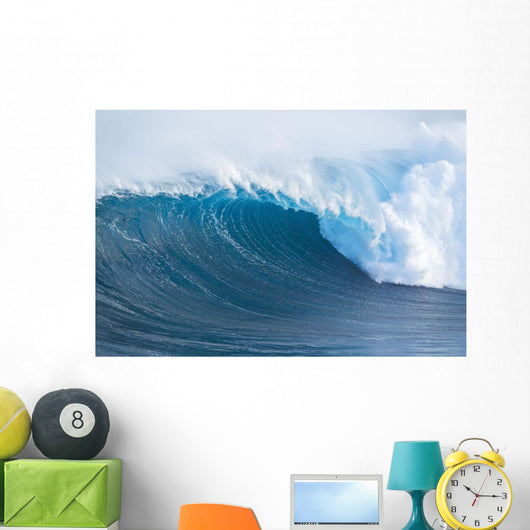 Hawaii Maui Peahi Giant Wall Decal 5
