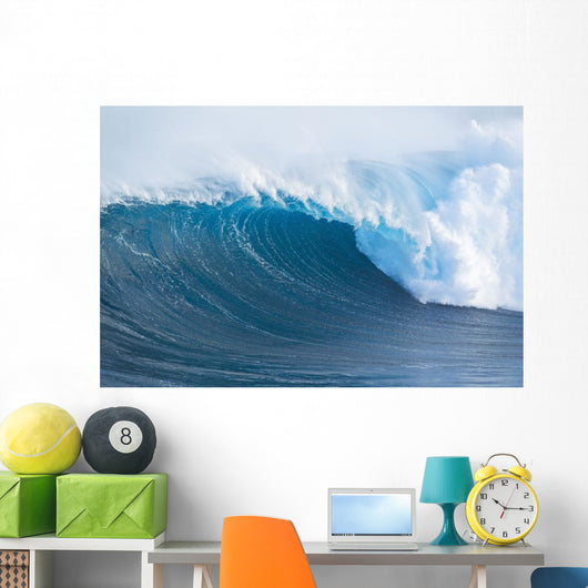Hawaii Maui Peahi Giant Wall Decal 5