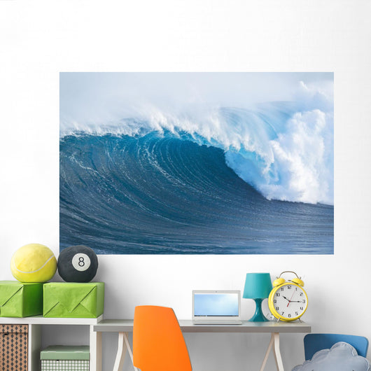 Hawaii Maui Peahi Giant Wall Decal 5