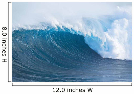 Hawaii Maui Peahi Giant Wall Decal 5