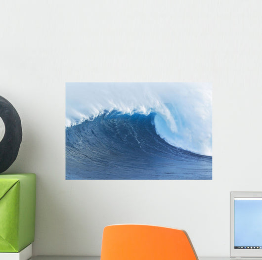 Hawaii Maui Peahi Giant Wall Decal 4