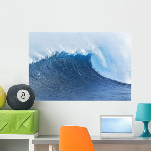 Hawaii Maui Peahi Giant Wall Decal 4
