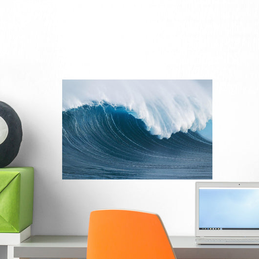 Hawaii Maui Peahi Giant Wall Decal 2