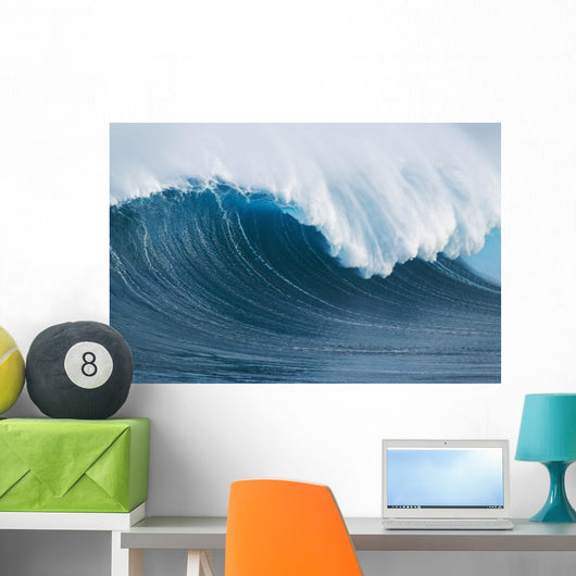 Hawaii Maui Peahi Giant Wall Decal 2