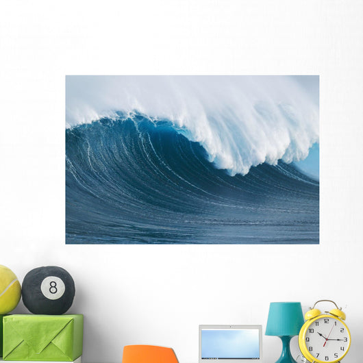 Hawaii Maui Peahi Giant Wall Decal 2