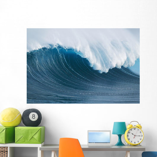 Hawaii Maui Peahi Giant Wall Decal 2
