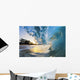 Beautiful Blue Ocean Wave Wall Decal 2