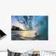 Beautiful Blue Ocean Wave Wall Decal 2
