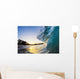 Beautiful Blue Ocean Wave Wall Decal 1