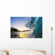 Beautiful Blue Ocean Wave Wall Decal 1
