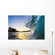 Beautiful Blue Ocean Wave Wall Decal 1