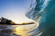 Beautiful Blue Ocean Wave Wall Decal 1