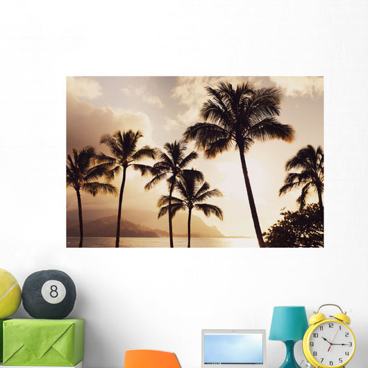 Hawaii Kauai Hanalei Bay Wall Decal 1